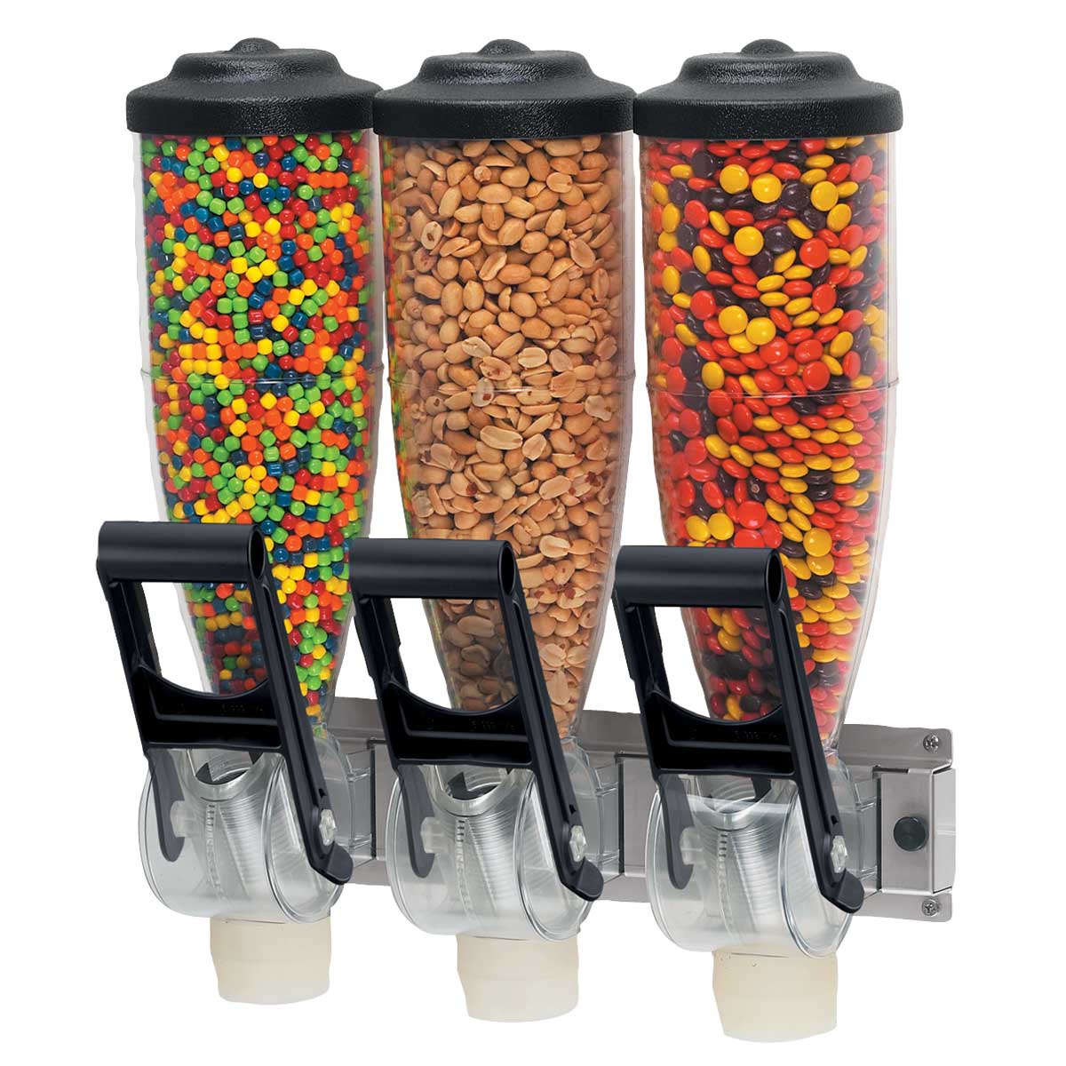 Dry Food and Candy Dispenser | Triple 2 L